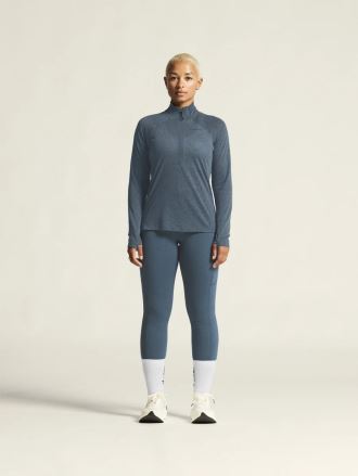 Dámské tričko Craft ADV SubZ Wool LS 3 modrá (2)