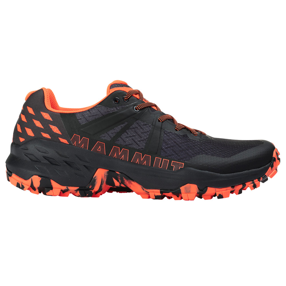 Pánské boty Mammut Sertig II Low Men black-vibrant orange 10,5UK