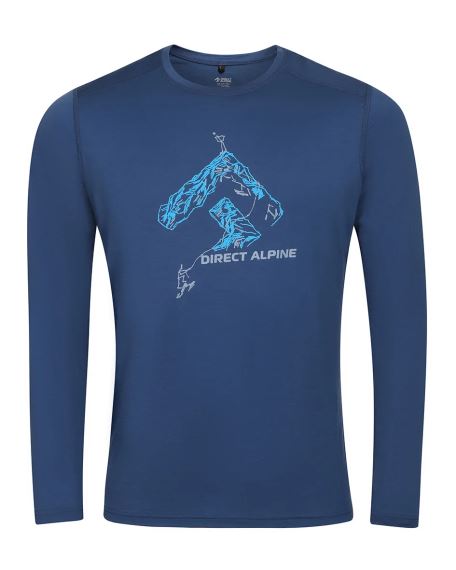 Pánské tričko Direct Alpine Furry Long navy (rock way)
