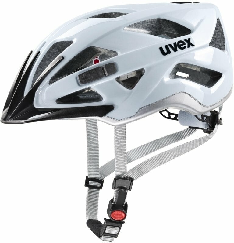 Cyklistická helma Uvex Active Cloud Silver 56-60cm