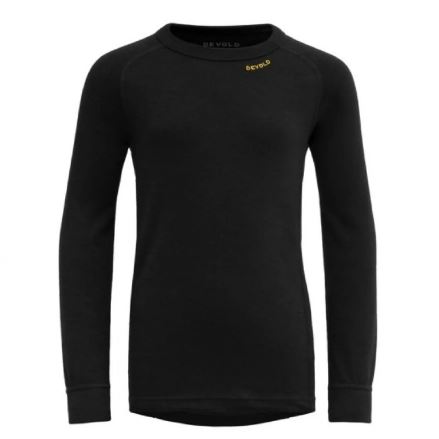 Dětské termo triko Devold Duo Active black