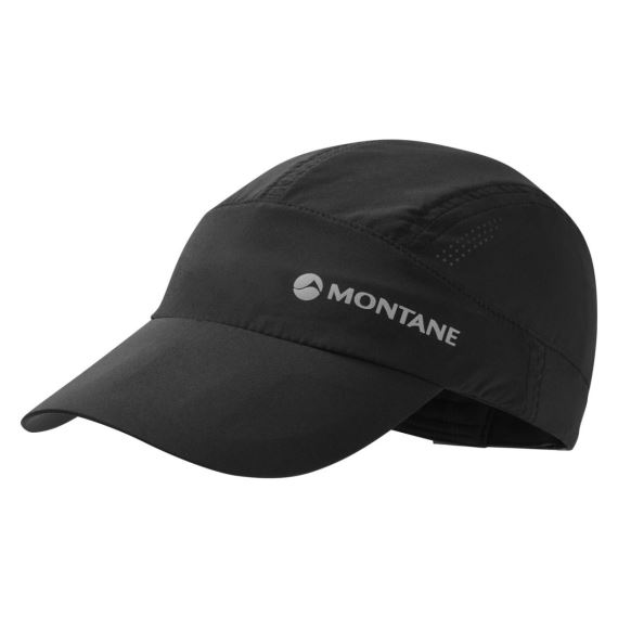 Prodyšná kšiltovka Montane Trail Lite Cap Black One Size