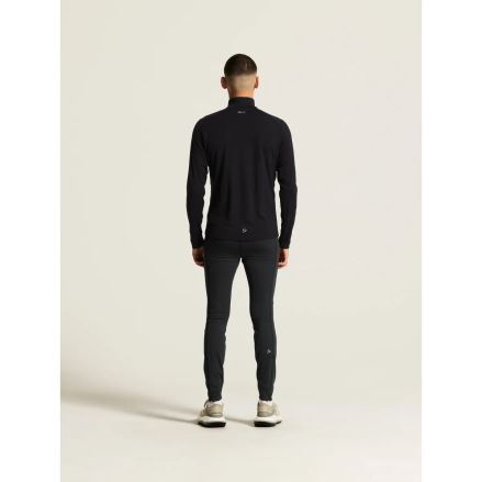 Pánské triko Craft Wool Wind HZ LS black (4)
