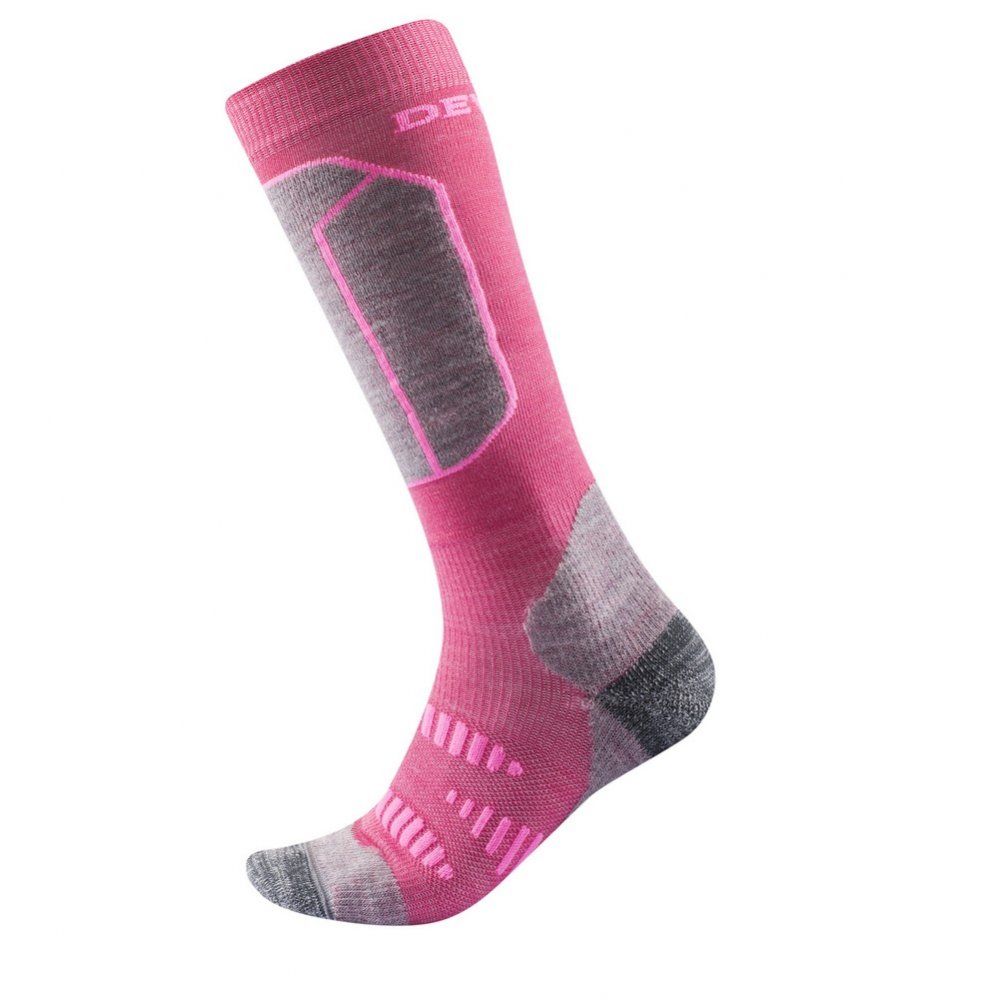 Dětské ponožky Devold Alpine merino Sock Kid růžová 28-30EU