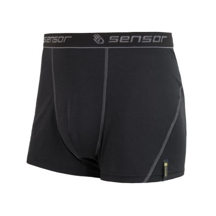 Pánské funkční trenky SENSOR Double Face krátké černá