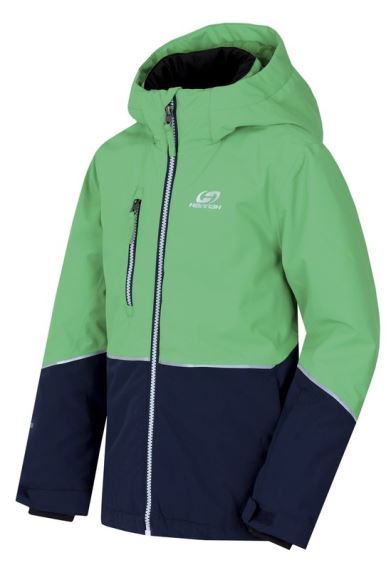Dětská lyžařská bunda HANNAH Anakin JR classic green/dress blues