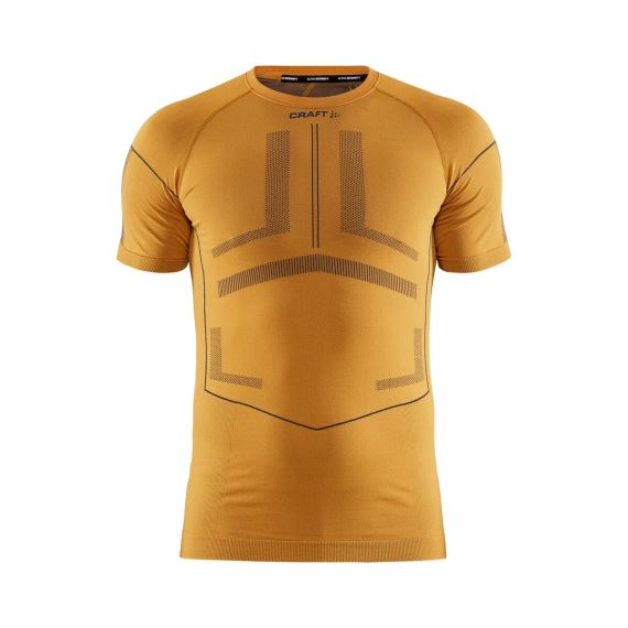 Pánské funkční tričko s krátkým rukávem CRAFT Active Intensity oranžová