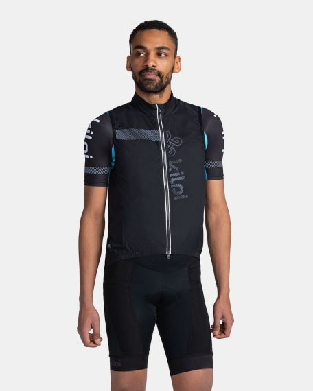 Pánská cyklistická vesta Kilpi Flow-M BLK