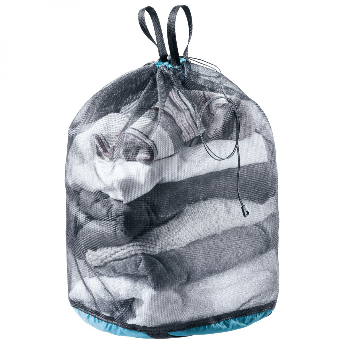 Síťovaný vak Deuter Mesh Sack 10L petrol-black