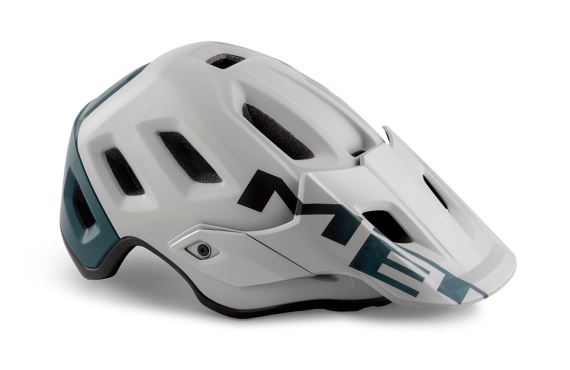 Cyklistická helma MET Roam šedá/modrá matná