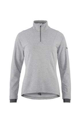 Šedý polorolák Craft CORE Gain Thermal, přední pohled na produkt.