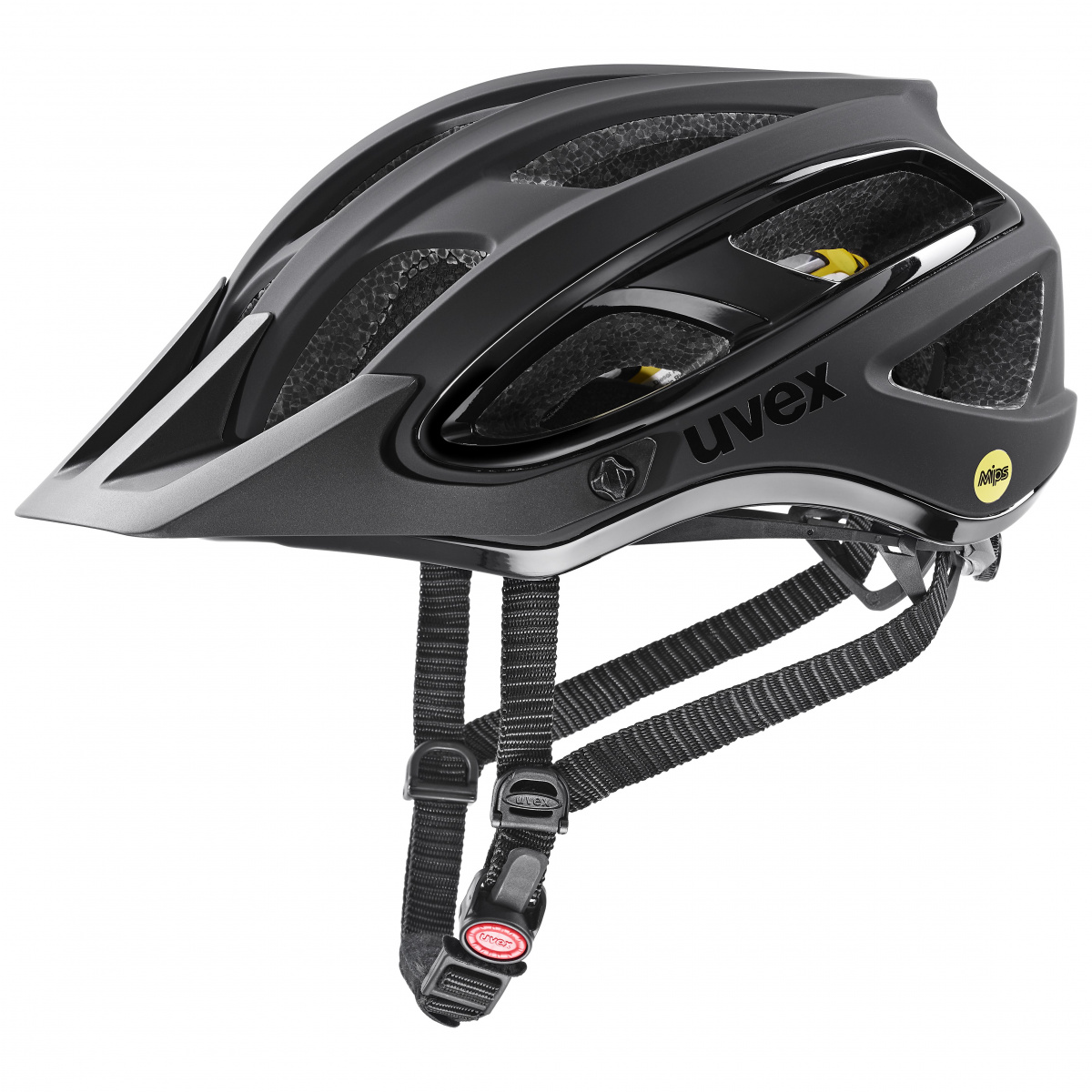 Cyklistická helma Uvex Unbound MIPS all black mat M (54-58 cm)