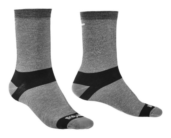 Ponožky Bridgedale Liner Coolmax Liner Boot x2 grey/806