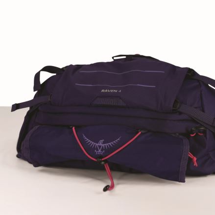 Dámská cyklistická ledvinka Osprey Raven 4L deep fig (7)