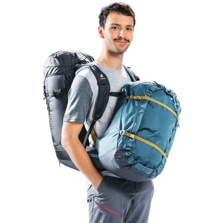 Vak na lano Deuter Gravity Rope Bag teal-cinnamon (2)