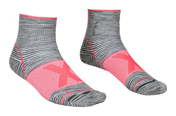 Dámské funkční ponožky Ortovox Alpinist Quarter Socks grey blend