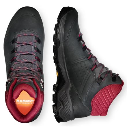Dámské kotníkové boty Mammut Nova IV Mid GTX black-blood red 40 (4)