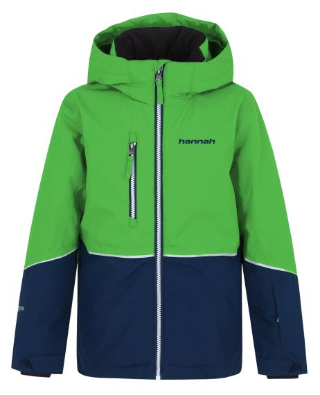 Dětská lyžařská bunda Hannah Anakin JR Classic green/dress blues 2