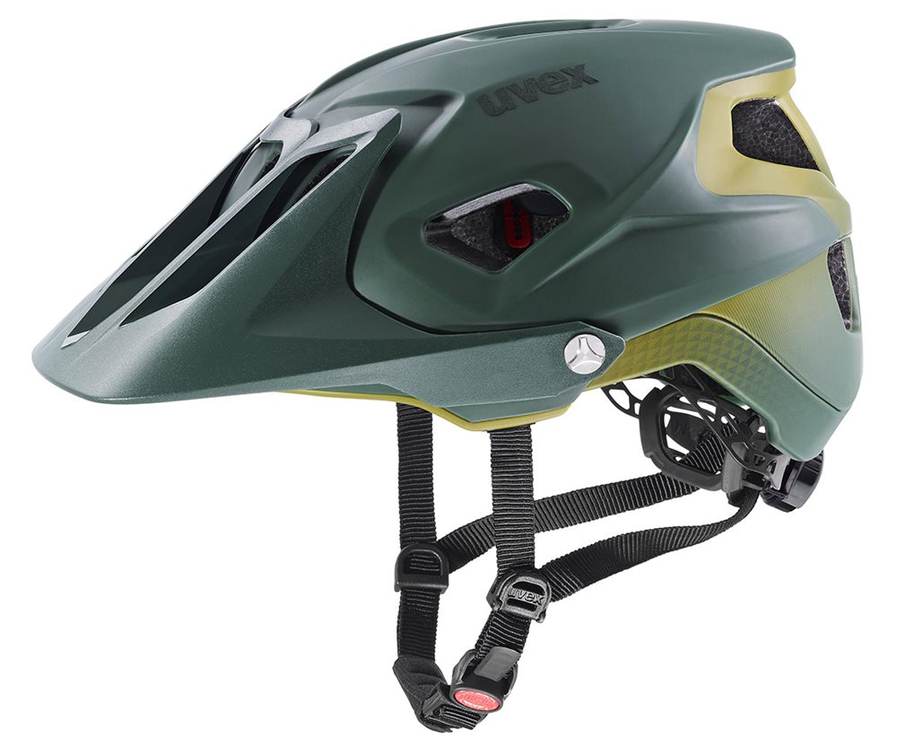 Cyklistická helma Uvex Quatro Integrale Toscen forest mustard L (56-61cm)