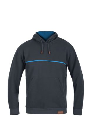 Pánská volnočasová mikina s kapucí Direct Alpine HOODIE 1.0 grey/ocean (2)