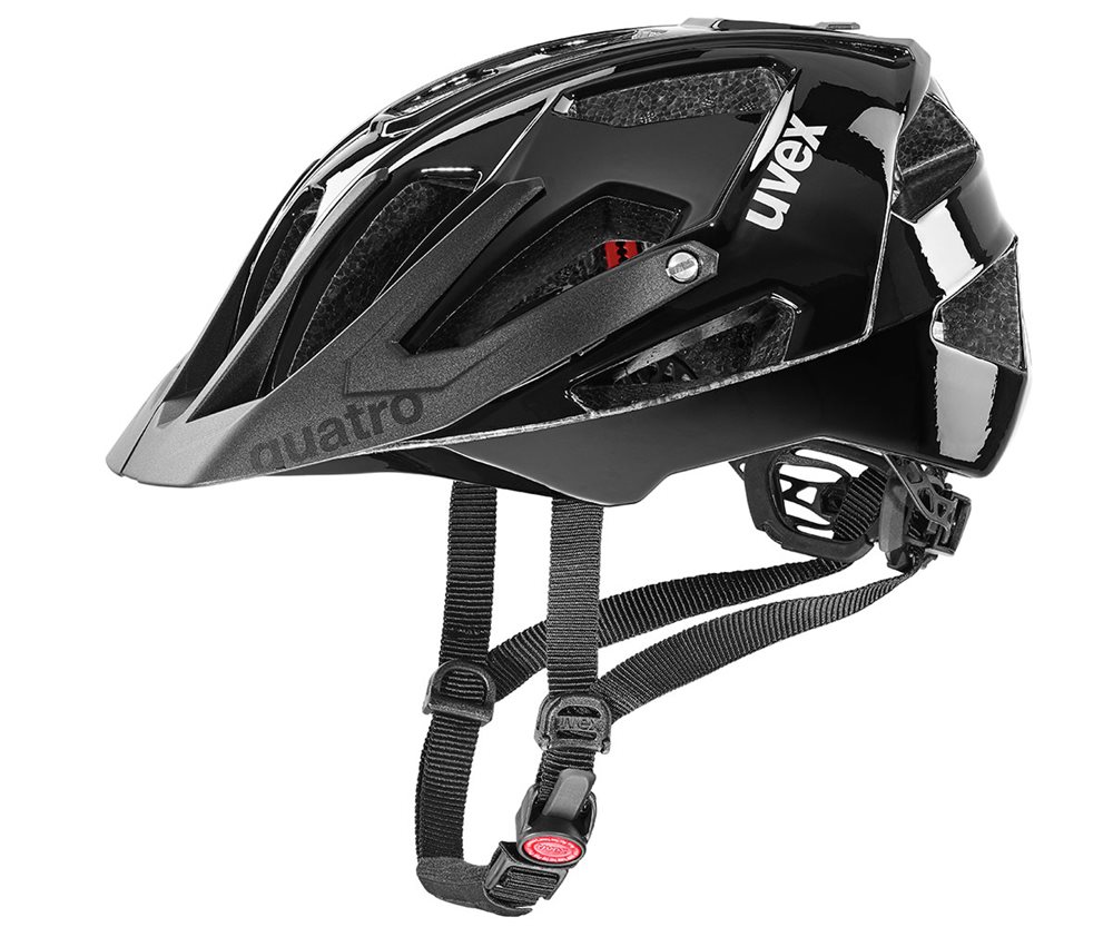 Cyklistická helma Uvex Quatro all black L (56-61cm)