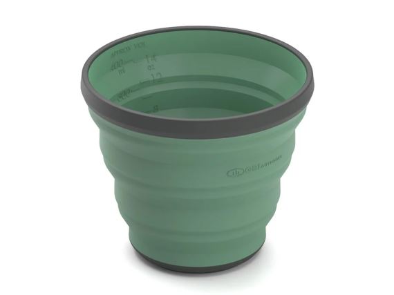 Skládací hrnek GSI Outdoors Escape Cup green