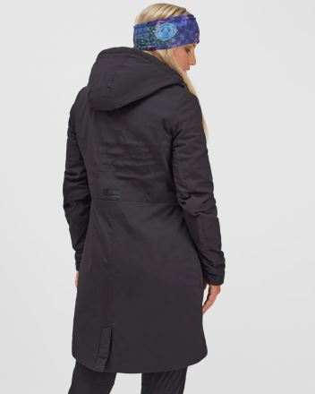 Dámský kabát Silvini Montesa black-navy (3)