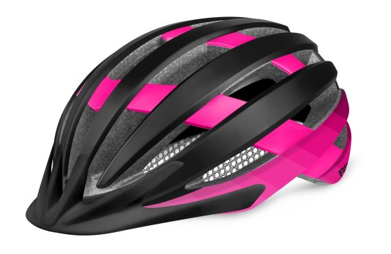 Cyklistická helma R2 Ventu černá/růžová M(56-58)