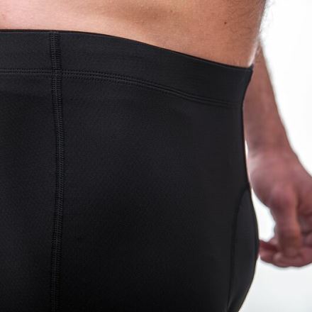 Pánské cyklistické kalhoty krátké s vložkou Sensor Cyklo Basic true black (4)