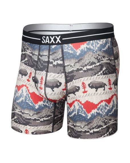Pánské boxerky SAXX Volt Breathable Mesh hiking sweater-cream