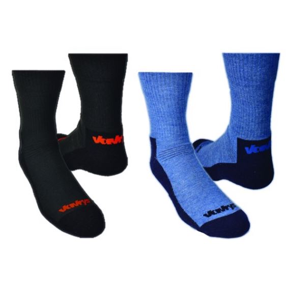Ponožky Vavrys Trek Coolmax 2-pack černá-modrá