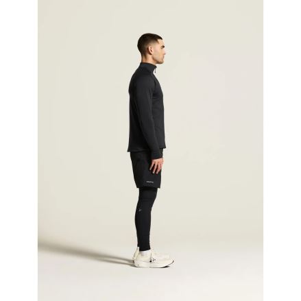 Pánská mikina Craft Explore Power Fleece Half Zip black (2)