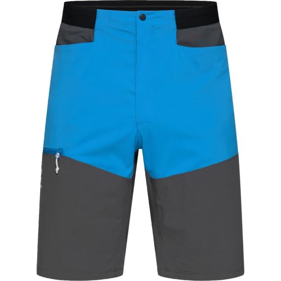 Pánské outdoorové šortky Haglofs L.I.M Rugged modrá/šedá