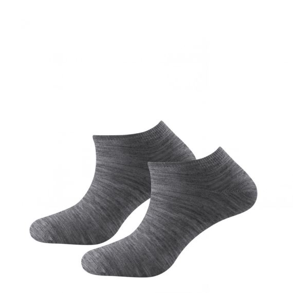 Unisex ponožky Devold Daily Shorty 2PK šedá