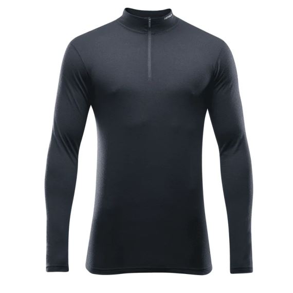 Pánské termotriko Devold Breeze se zipem black