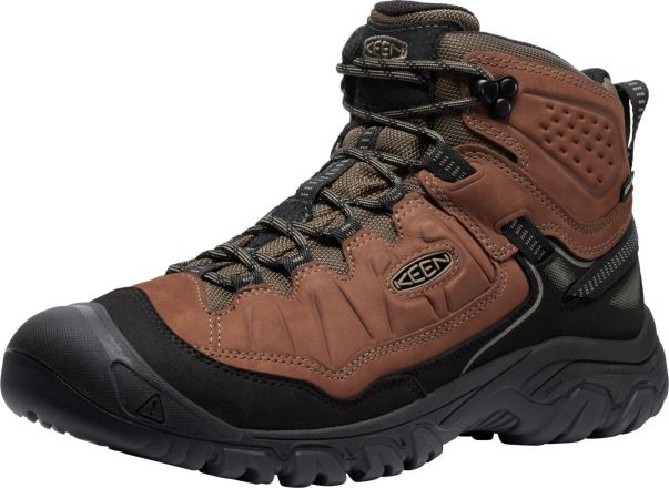 Pánské turistické boty Keen Targhee IV Mid WP Men bison/black (2)