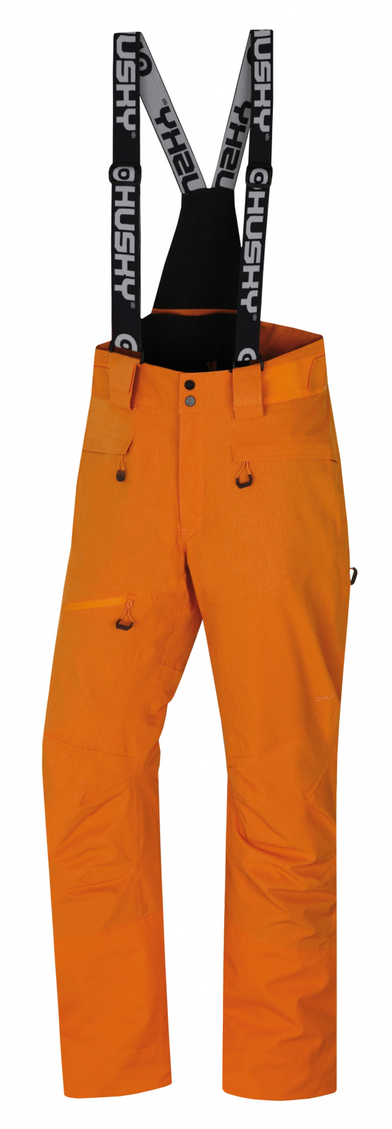 Pánské lyžařské kalhoty HUSKY Gilep M oranžová L