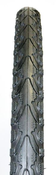 Základní plášť Kenda Khan 700 x 38C černá s reflexním proužkem