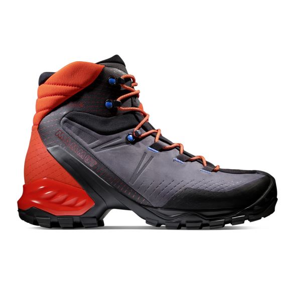 Pánské kotníkové boty Mammut Trovat Tour High GTX® Men asphalt-hot red