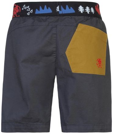 Dětské kraťasy Rafiki RUMNEY JR blue graphite/tobacco (1)