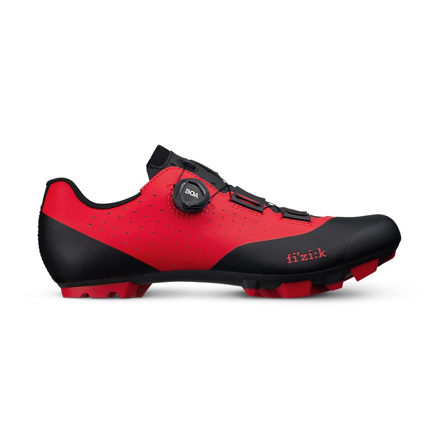 Pánské tretry Fizik Vento X3 Overcurve red/black 43 EU