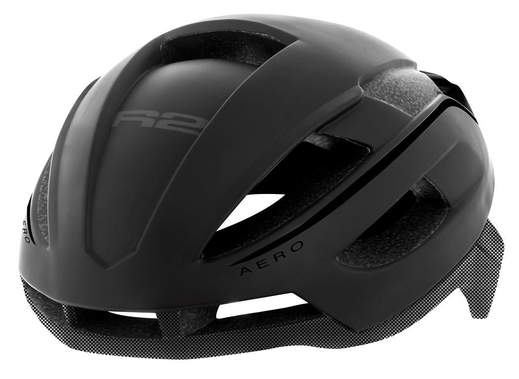 Cyklistická helma R2 Aero černá M(55-59)