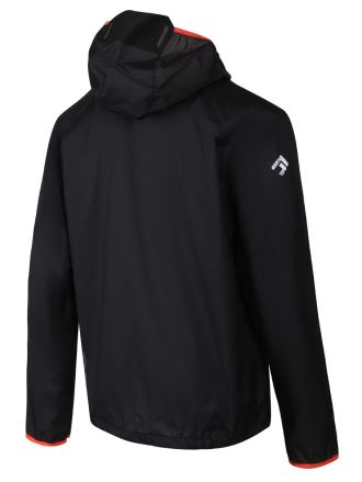 Pánská hardshellová bunda CYCLONE black/brick (2)