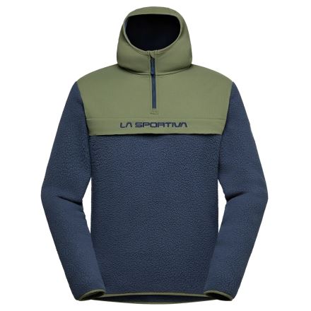Pánská mikina La Sportiva Guidance Sherpa Hoody night sky/cypress