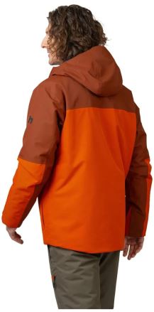 Zadní pohled na Bundu Hannah NIEL pureed pumpkin/smoked paprika L na postavě. (4)