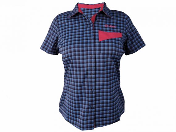 Dámská sportovní košile Haven Agnes modrá/růžová