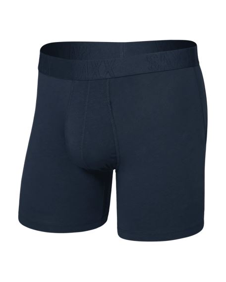 Pánské boxerky SAXX DropTemp Cooling Cotton Boxer Brief dark ink