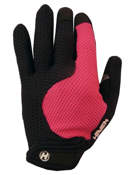 Cyklistické rukavice Haven Kiowa Long černá/růžová