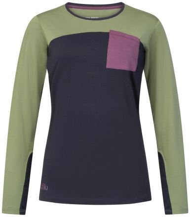 Dámské tričko Rafiki Maera dark navy/oil green