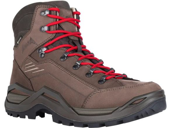 Pánské kotníkové boty Lowa RENEGADE 100 GTX MID espresso/red (1)